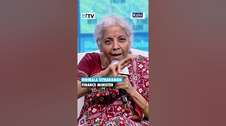 FM Nirmala Sitharaman Replies To "Adani Aapke Hain Kaun" | #ytshorts #NirmalaSitharaman