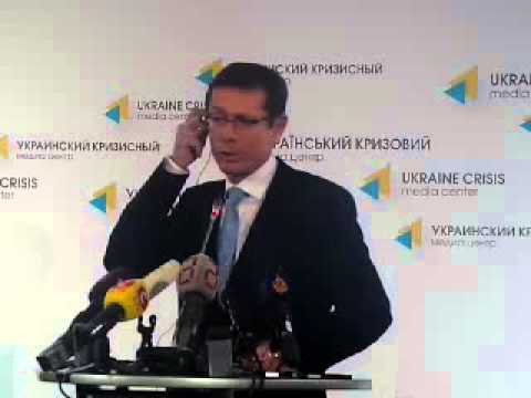 Ivan Šimonović. Ukraine Crisis Media Center. March 14, 2014