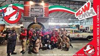 ECTO1 ITALY & GHOSTBUSTERS ITALIA Milan Games Week 2023