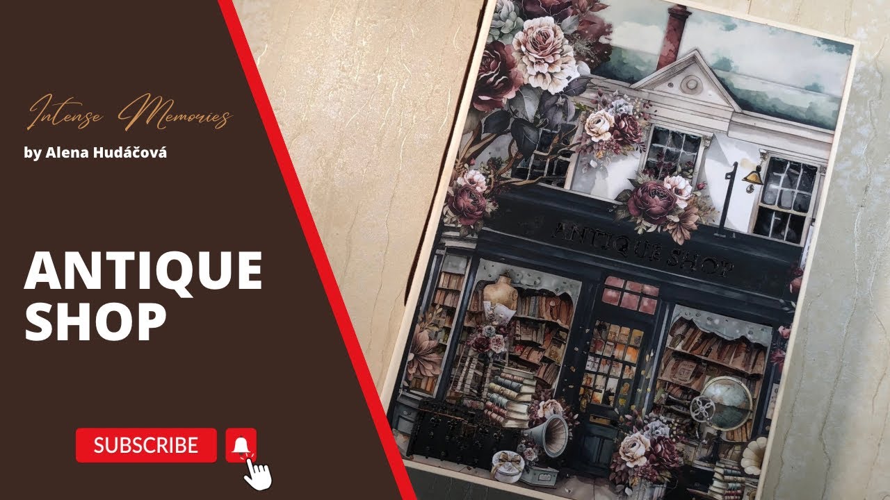 Antique Shop - mini album - (  Mintay ) - # 461