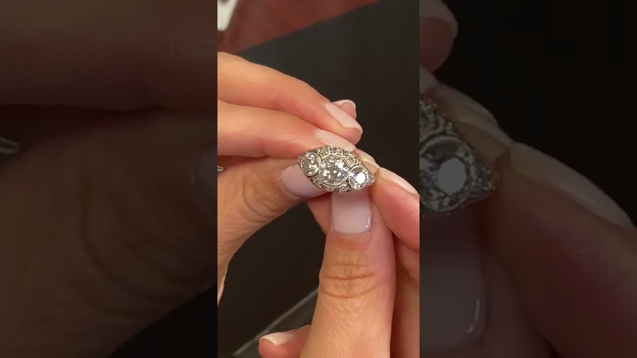 Edwardian Diamond & Platinum Consignment piece with MJ Gabel
