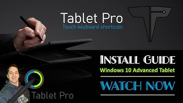 Tablet Pro install guide 2021 - Onscreen Toolbar, Pen Tool and Stylus upgrade for Windows 10 tablets