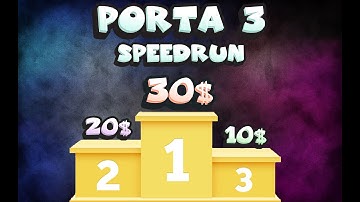 Скоростной забег в Portal 3: Участвуй в Конкурсе