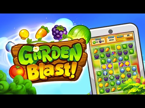 Garden Blast: Match 3 op een rij
