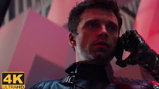 Bucky (Winter Soldier) talks to Carli over phone [4K] | Falcon & Winter Soldier 1x06 Final Episode
