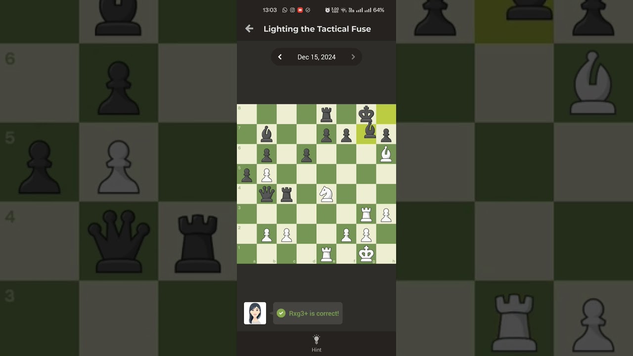 1000 Days 1000 Chess Puzzles - Day 3/1000 