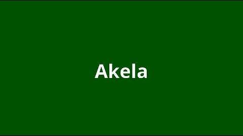 what is the meaning of Akela