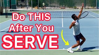 Copy This Tennis Serve Footwork (Win More Matches)