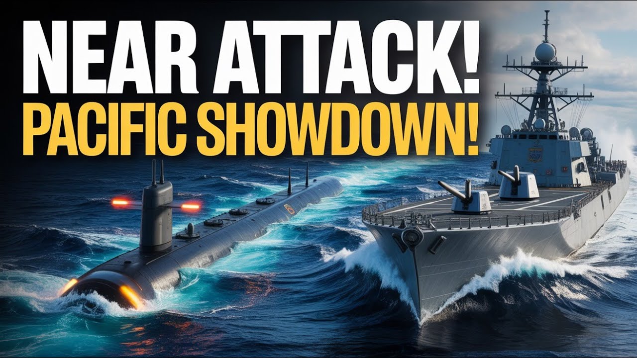 US Navy Destroyer Nearly ATTACKED by Russian Submarine in Pacific