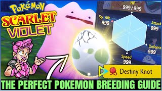 How to Get PERFECT Pokemon Fast & Easy - Full Breeding Guide - IVs Natures - Pokemon Scarlet Violet!