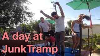 The Most Amazing Day Of Trampwall At Junktramp