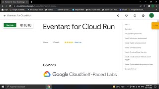 Eventarc for Cloud Run [ GSP773 ] Solution