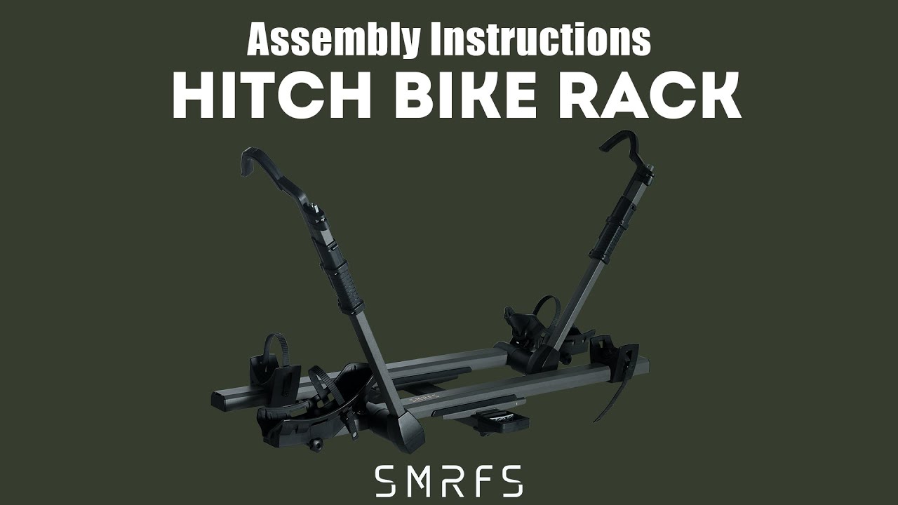 Assembly Instructions:HITCH BIKE RACK - YouTube