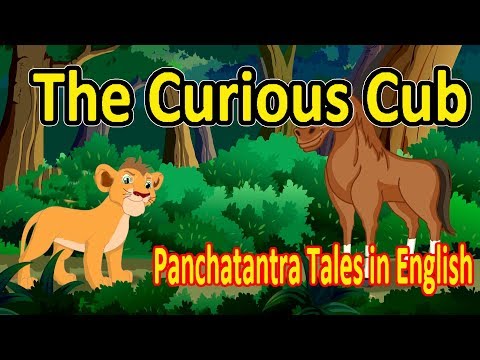 The Curious Cub | Panchatantra English Moral Stories For Kids | Best Of Aesop Fables