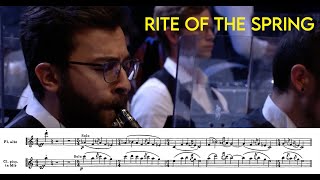 Stravinsky - The Rite of Spring, E-flat Clarinet Excerpts