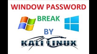 How to crack windows password with kali linux | Reset Forgotten Windows Password With Kali Linux