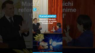 Emmanuel Macron Y Sanae Takaichi Referencian A Dragon Ball Con Un Kamehameha
