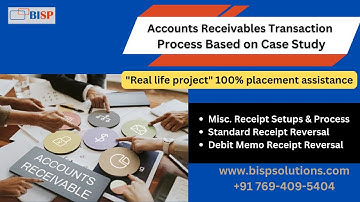 AR Transaction Process Based on Case Study | "Real life project" 100% placement assistance