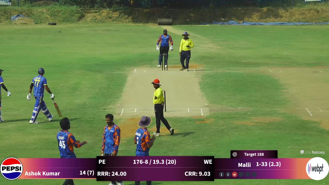 SAANVI CRICKET LEAGUE EDITION 85 - WEBPT VS PEPSICO