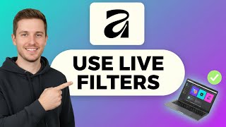 How to USE LIVE FILTERS in Affinity Studio (Step by Step)