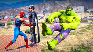 GTA 5 SPIDERMAN Baseball Bat vs HEROES Compilation! (Euphoria & Physics) #46