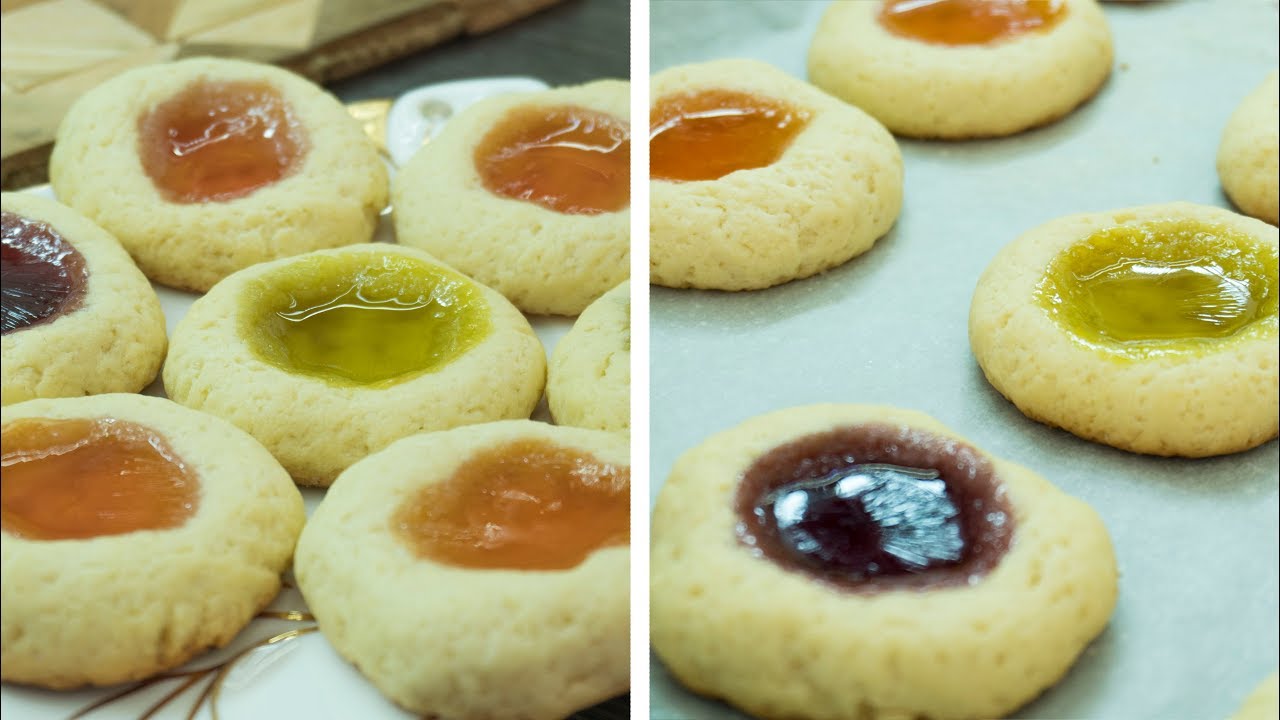 Gummy Bear Thumbprint Cookies YouTube