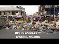 DOUGLAS MARKET IN OWERRI NIGERIA| NIGERIAN MARKET TOUR