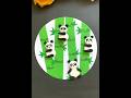 Lets make cute panda creative paintings together youtubeshorts wang wus work creative art 