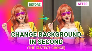 I was shocked 😳 to see this Change the Background in Picsart VERY FAST in 2022- Picsart Editing screenshot 3