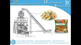 Bestar 2tons per hour Vegetable salad processing line with clean dry and packaging