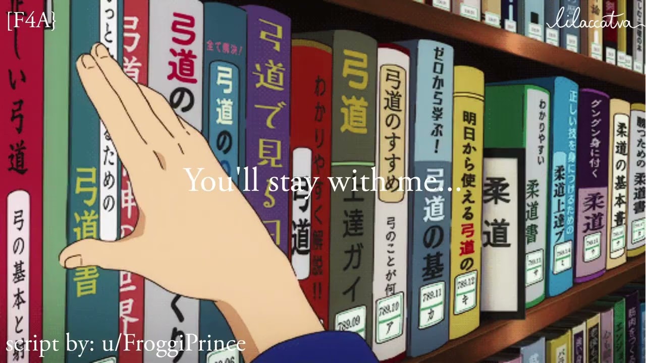 [F4A] You'll Stay With Me | [Librarian x Reincarnated Listener] [Soft-Spoken ish]