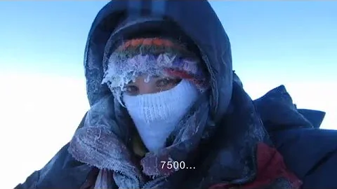 Elisabeth and Tomek on Messner 2000 during the win...