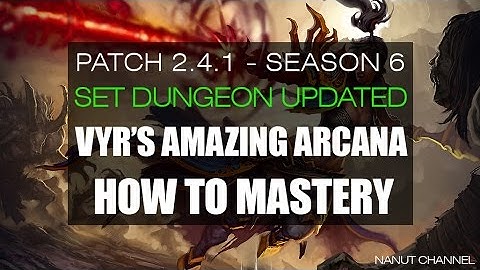 Diablo 3 | 2.4.1 | Set Dungeon | Vyr