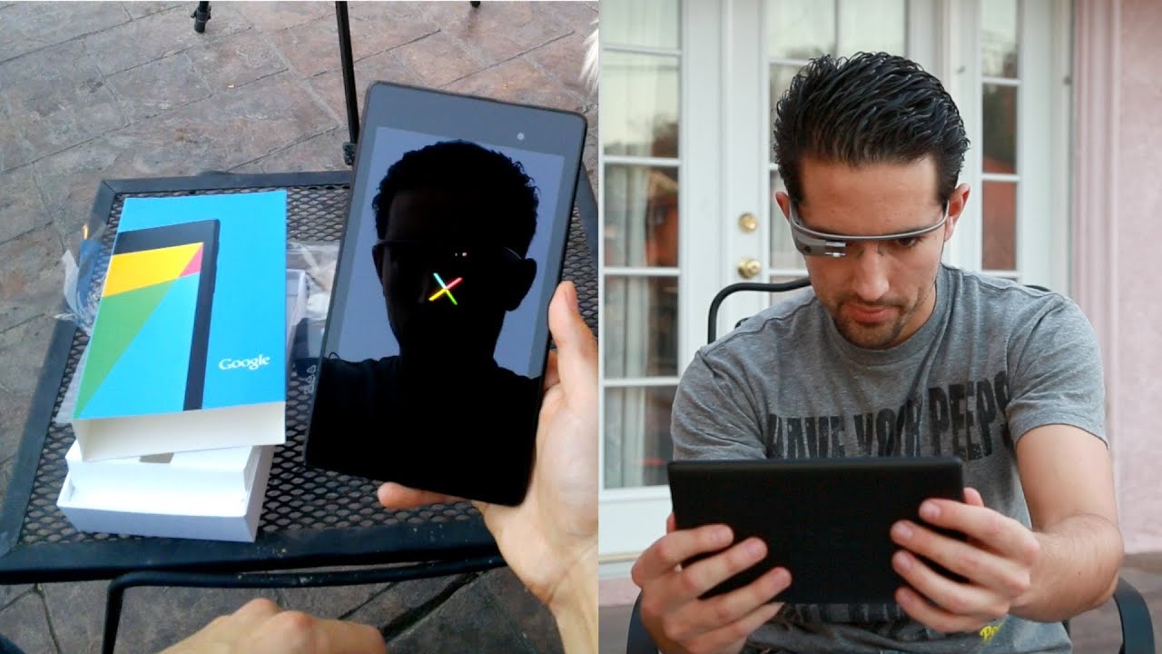 Google Glass: Nexus 7 (2nd Generation) Unboxing & Hands On!