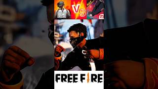 PUBG VS FREE FIRE ☠️ #freefire #pubgvsfreefir #trendinggamingshorts