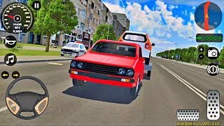 Car Driving Sim : Trailer Transport - Small Car Transport to Wien - Android Gameplay screenshot 4