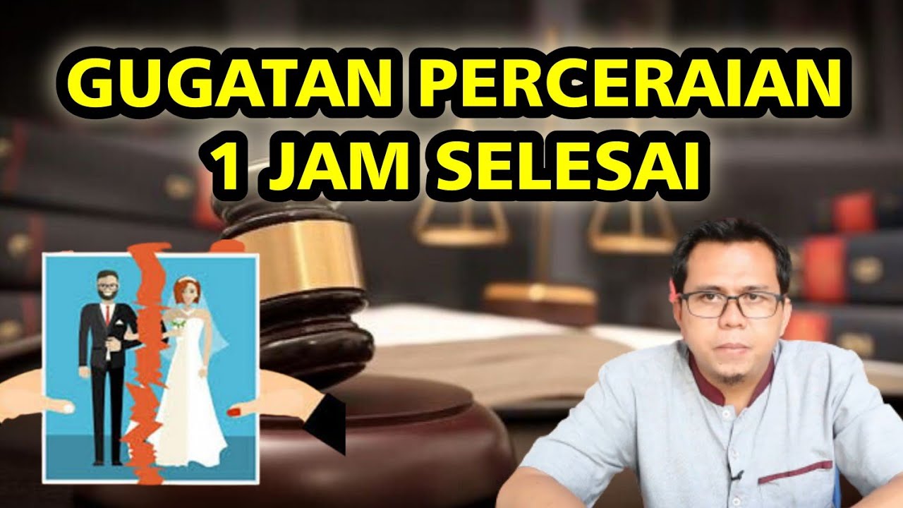 CARA MEMBUAT SURAT GUGATAN CERAI TANPA PENGACARA