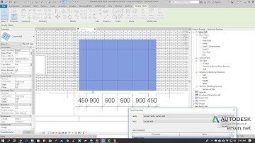 Hướng dẫn sử dụng Revit Architecture 2019 | Bài 58: Tùy biến tường hệ vách (curtain wall)