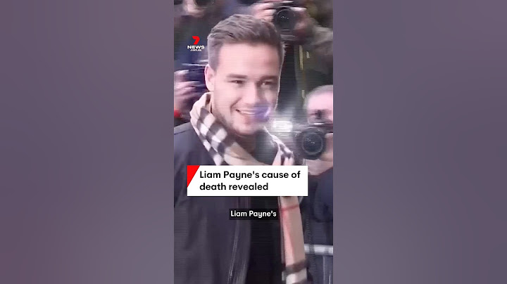 Liam Payne's cause of death revealed