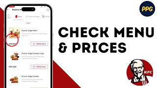 How To Check Kfc Menu And Prices ?