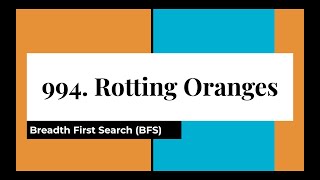 994. Rotting Oranges