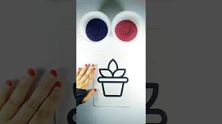 Satisfying Art Compilation #shorts #sandart #viralvideo #reels #art #new #diy #asmr #tiktok #trend