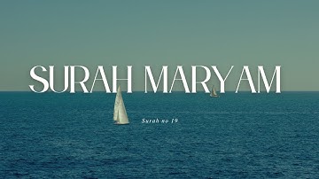 AbdullahA/The Holy Quran/Surah Maryam/سورة مريم كاملة /سورة مريم