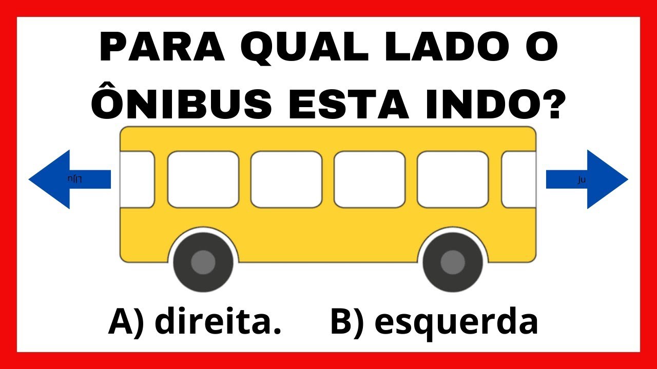 🚨PARA QUAL LADO O ÔNIBUS ESTÁ INDO? - YouTube
