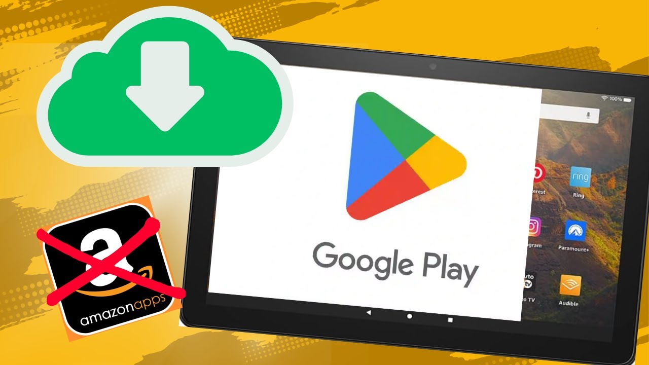 Google Play Store pode ser instalada em tablets  Fire 2022