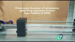 CTi's newly designed nonreactor test unit | Cold Plasma | Cavitation | Innovations