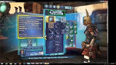 borderlands 2 skill point exploit + TUT