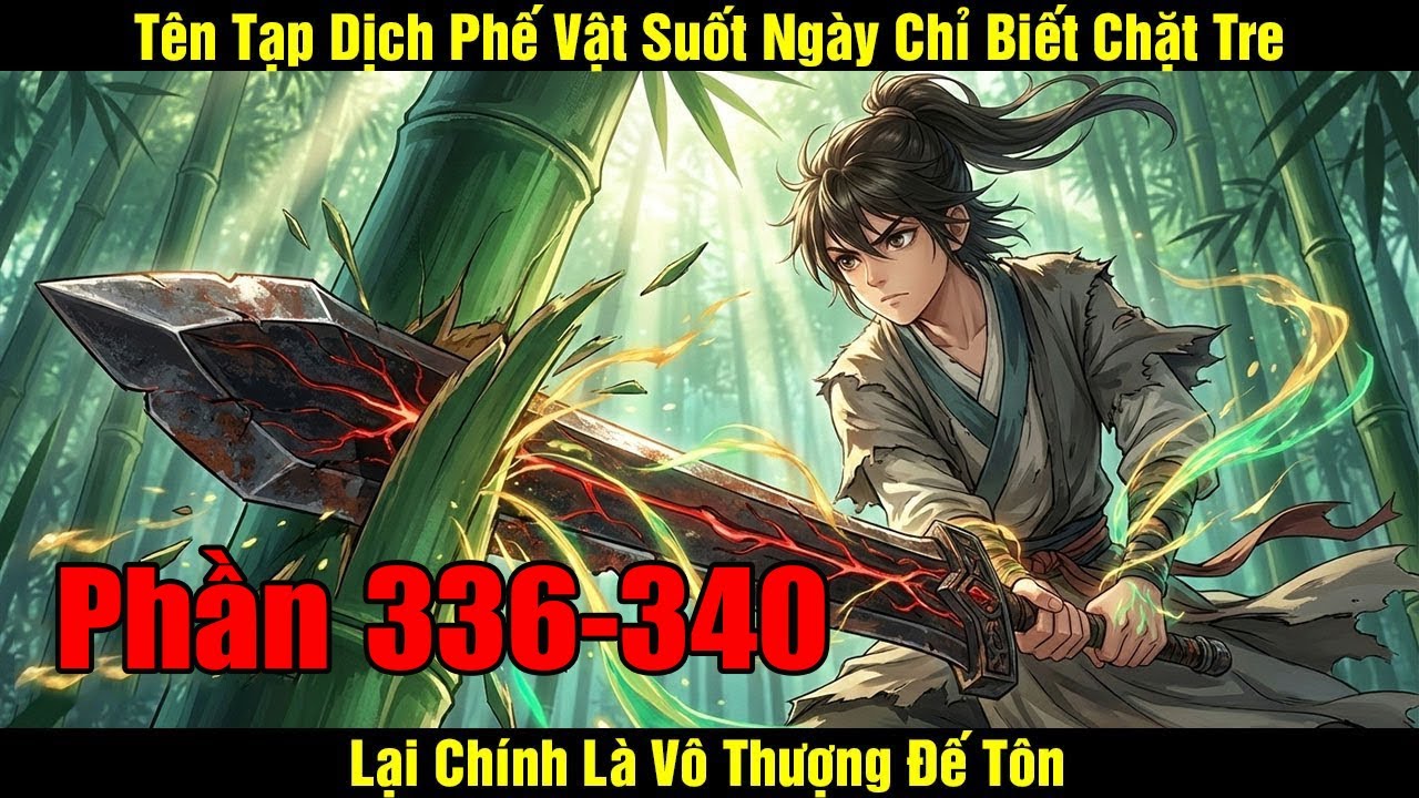 Tên Tạp Dịch Phế Vật Suốt Ngày Chỉ Biết Chặt Tre Lại Chính Là Vô Thượng Đế Tôn | P336-340