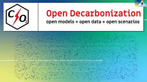 Open Decarbonization: Open Source Models to Inform Action