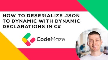 How To Deserialize JSON to Dynamic  With Dynamic Declarations in C#